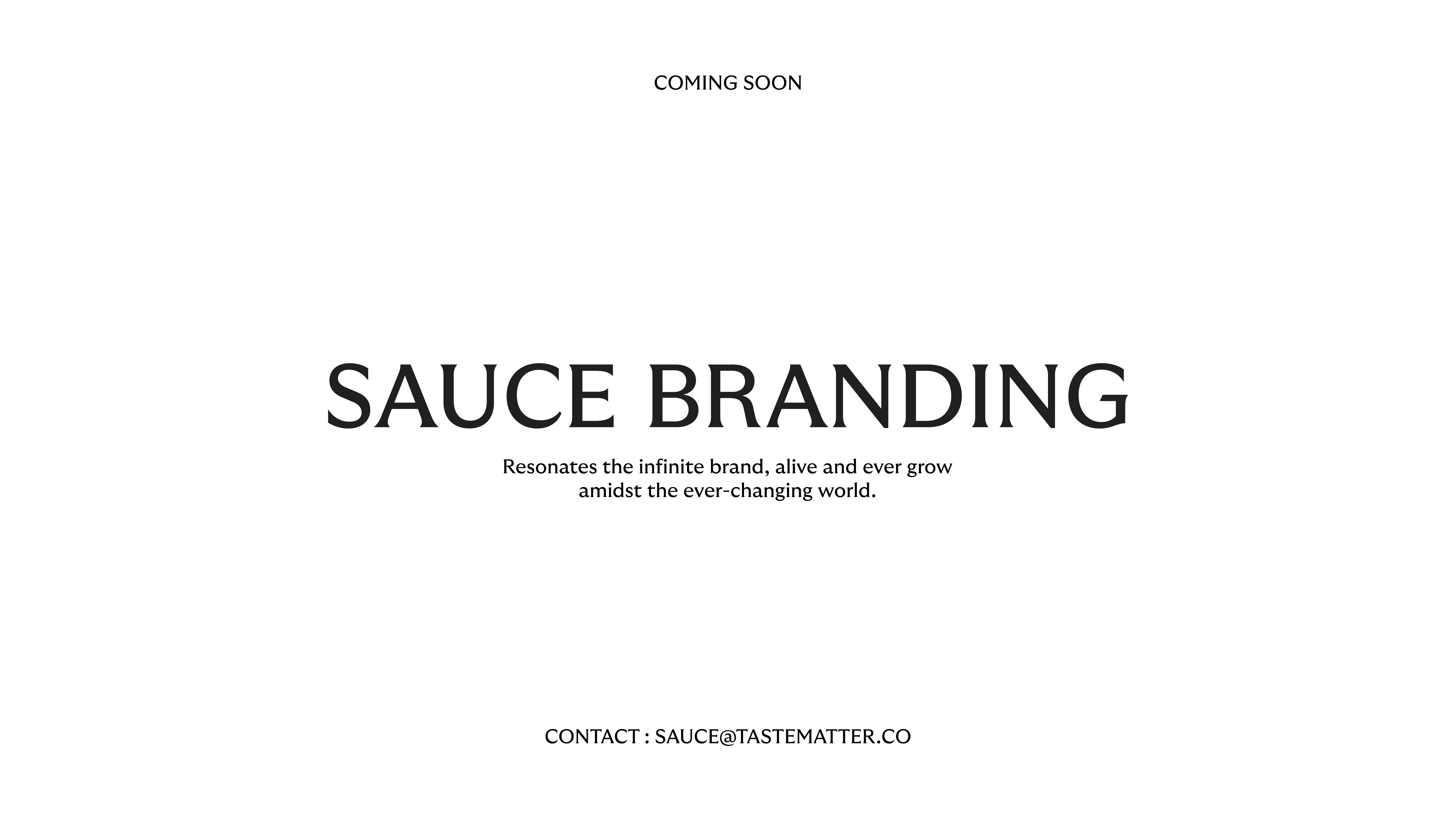 Sauce Branding